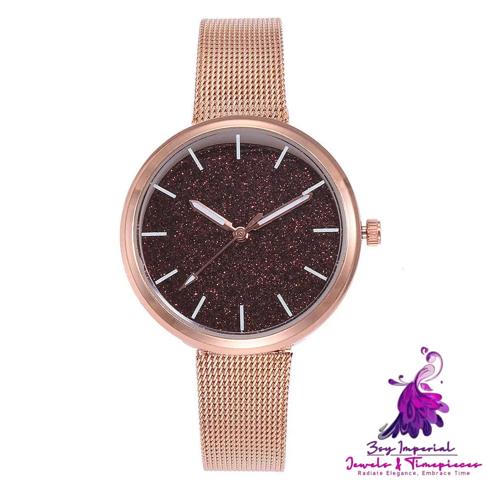 Starry Sky Rose Gold Women’s Watch