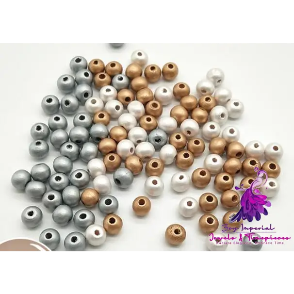 Wood Beads Round Spacer