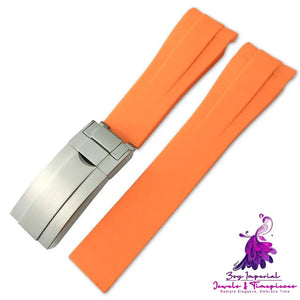 Silicone Rubber Sports Watch Strap