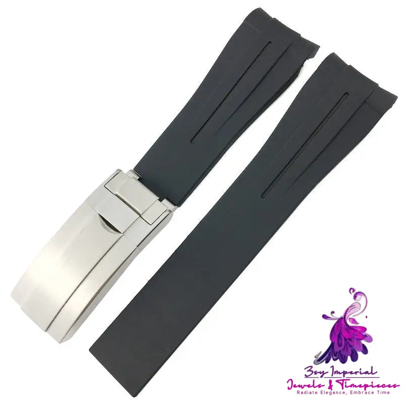 Silicone Rubber Sports Watch Strap