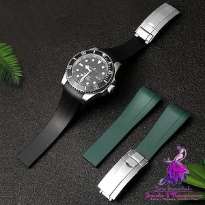 Silicone Rubber Sports Watch Strap