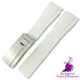 Silicone Rubber Sports Watch Strap