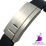 Silicone Rubber Sports Watch Strap