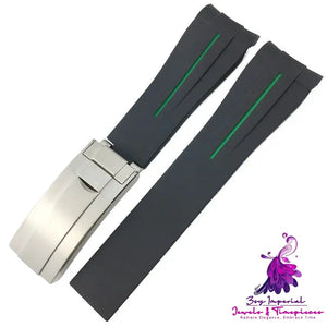 Silicone Rubber Sports Watch Strap