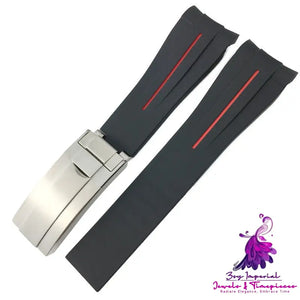 Silicone Rubber Sports Watch Strap