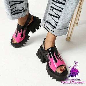 Fashionable Thick Sole Sandals