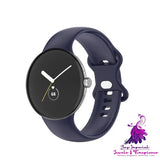 Silicone Bow Buckle Watch Strap