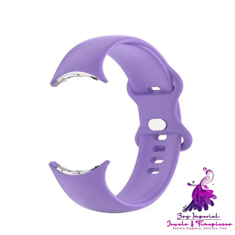 Silicone Bow Buckle Watch Strap