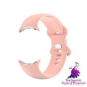 Silicone Bow Buckle Watch Strap