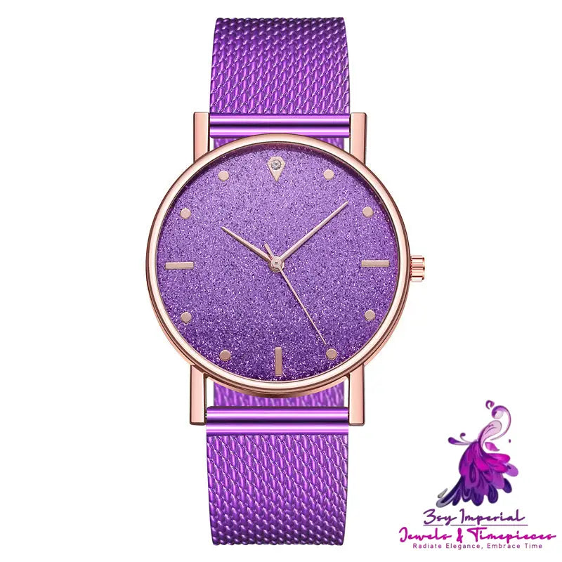 Xingkong Silicone Mesh Women’s Watch