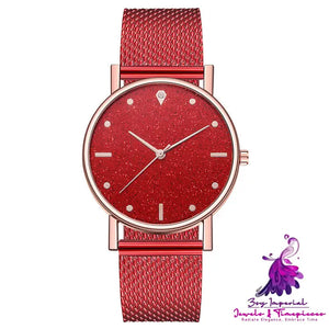 Xingkong Silicone Mesh Women’s Watch