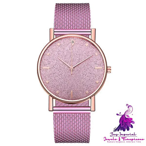 Xingkong Silicone Mesh Women’s Watch