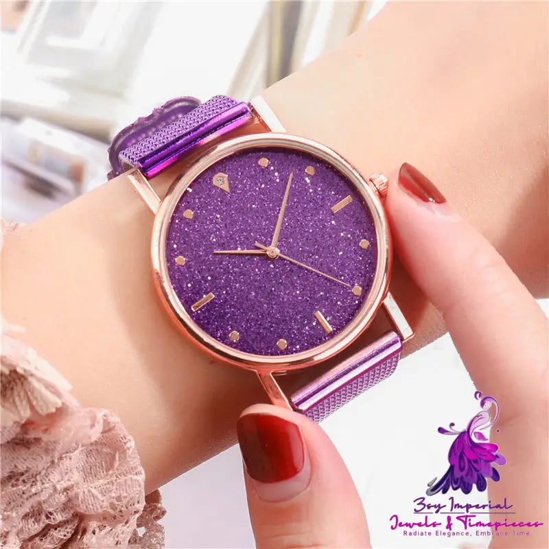 Xingkong Silicone Mesh Women’s Watch