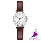 Simple Temperament Student Quartz Watch