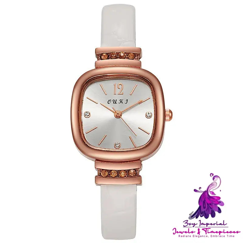 Small Sugar Cube Women’s Student Watch