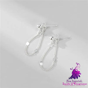 Sparkling Star Flat Earrings