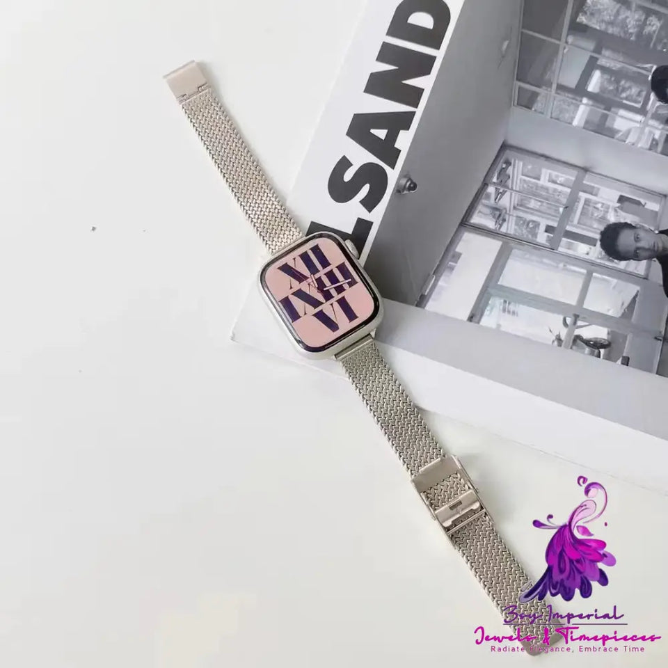 Starlight Color Stainless Steel Strap