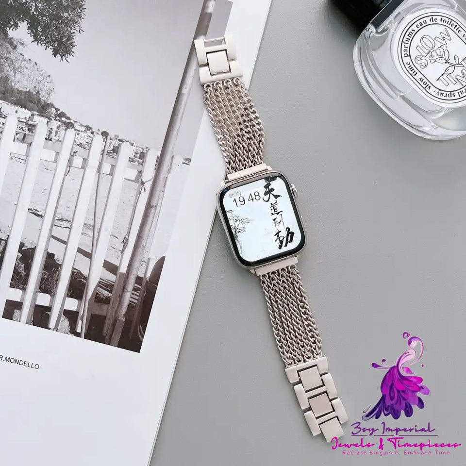 Starlight Color Stainless Steel Strap