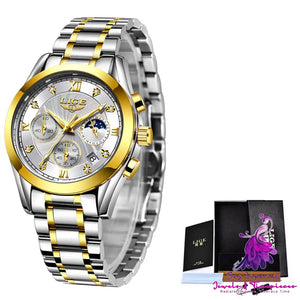 Stainless Steel Waterproof Watch