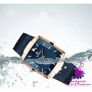 Simple Waterproof Stainless Steel Watch