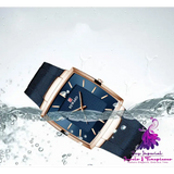 Simple Waterproof Stainless Steel Watch