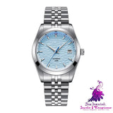 Men’s Fashion Stainless Steel Waterproof Mechanical Watch