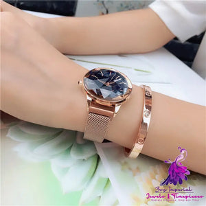 Star-cut Waterproof Student Watch