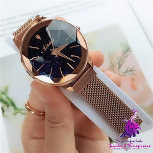 Star-cut Waterproof Student Watch