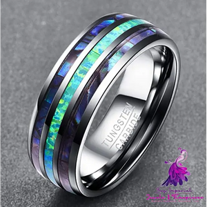 Tungsten Carbide Wedding Ring