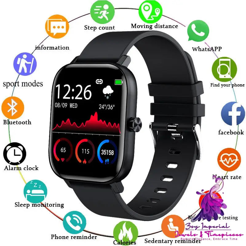 Unisex Waterproof Smart Watch