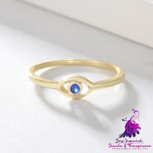 Exquisite Evil Eye Zircon Ring