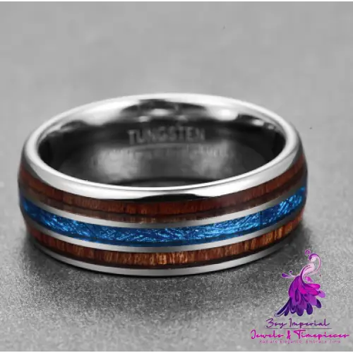 Koa Wood Men’s Wedding Ring