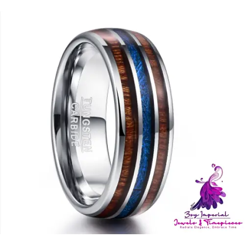 Koa Wood Men’s Wedding Ring