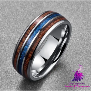 Koa Wood Men’s Wedding Ring