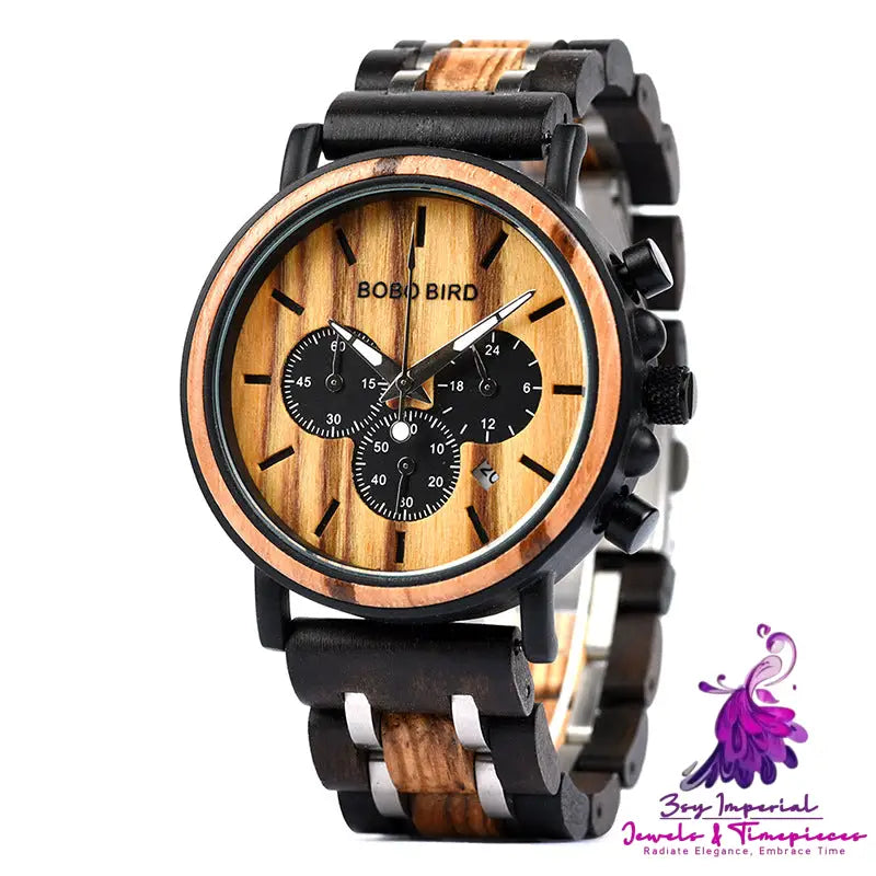 Classic Wooden Watch