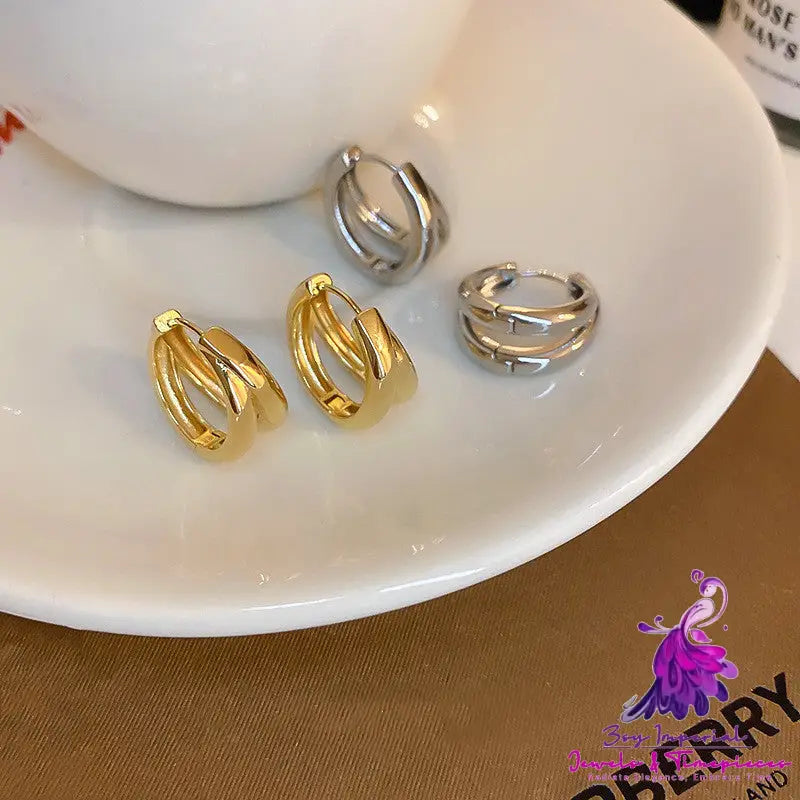 Real Gold Plating Earring