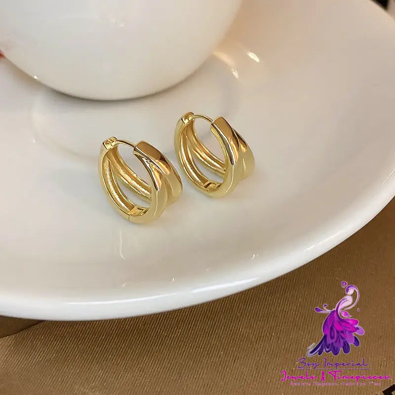 Real Gold Plating Earring