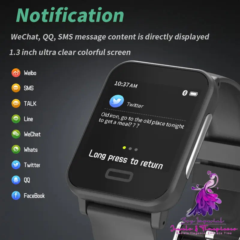 E33 Smart Bracelet Watch