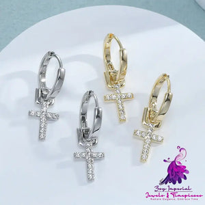 Women’s High-grade Zircon Ear Studs