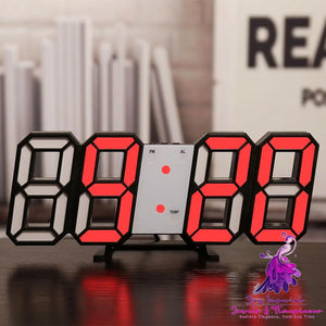 3D Wall Clock for Living Room