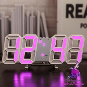 3D Wall Clock for Living Room