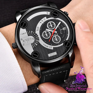 Big Cheap Fashion Leather Watch