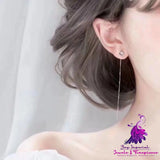 Fashion Mermaid Tail Sterling Silver Ear Wire