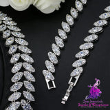 Korean AAA Zircon Jewelry Set