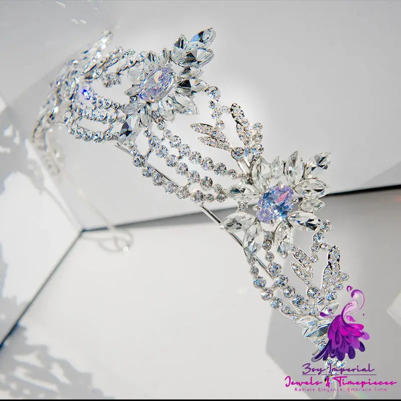 3A Zirconia Bridal Wedding Crown